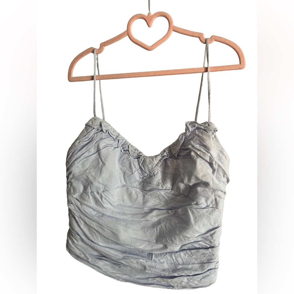 Zara Crinkled Top